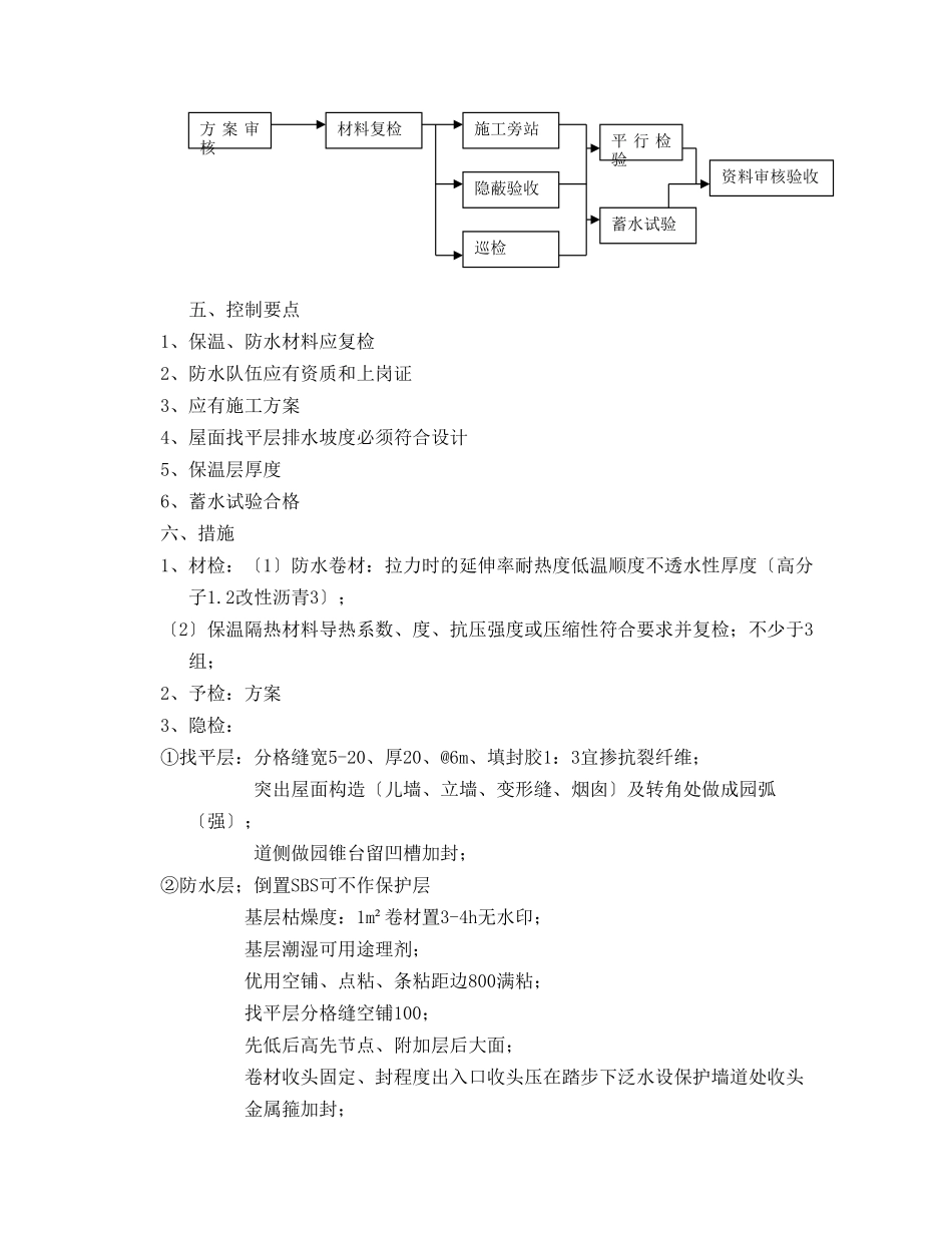 屋面工程监理细则88_第3页