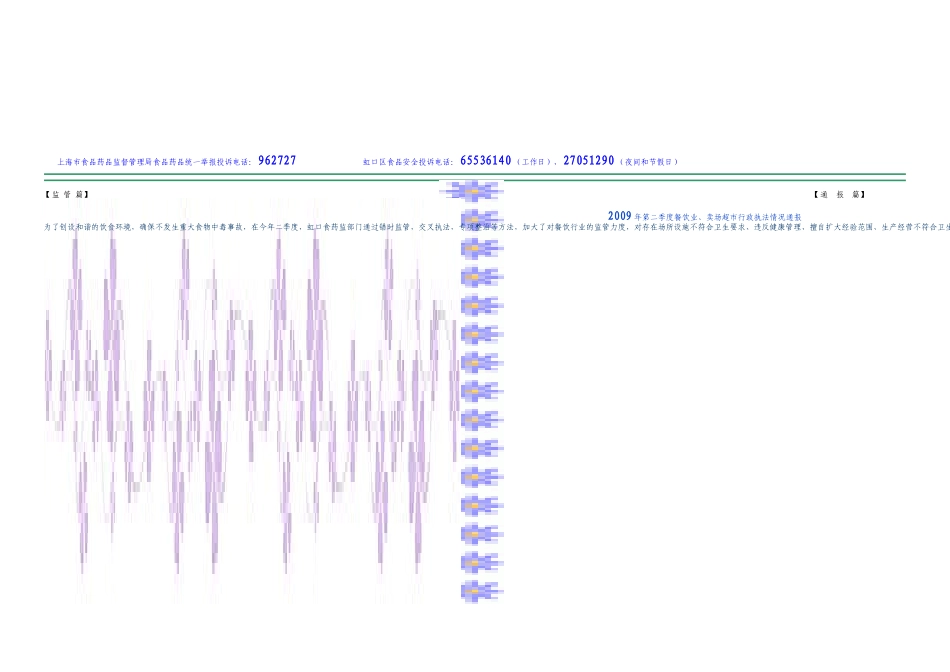 报纸第二十期-上海市食品药品监督管理局_第2页