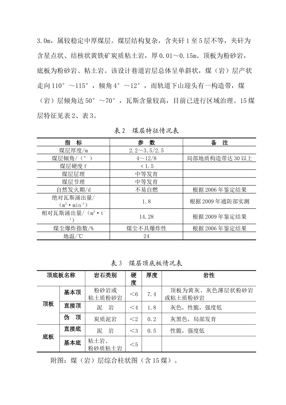 发祥煤矿二采取避难硐室掘进作业规程(炮掘)_第3页