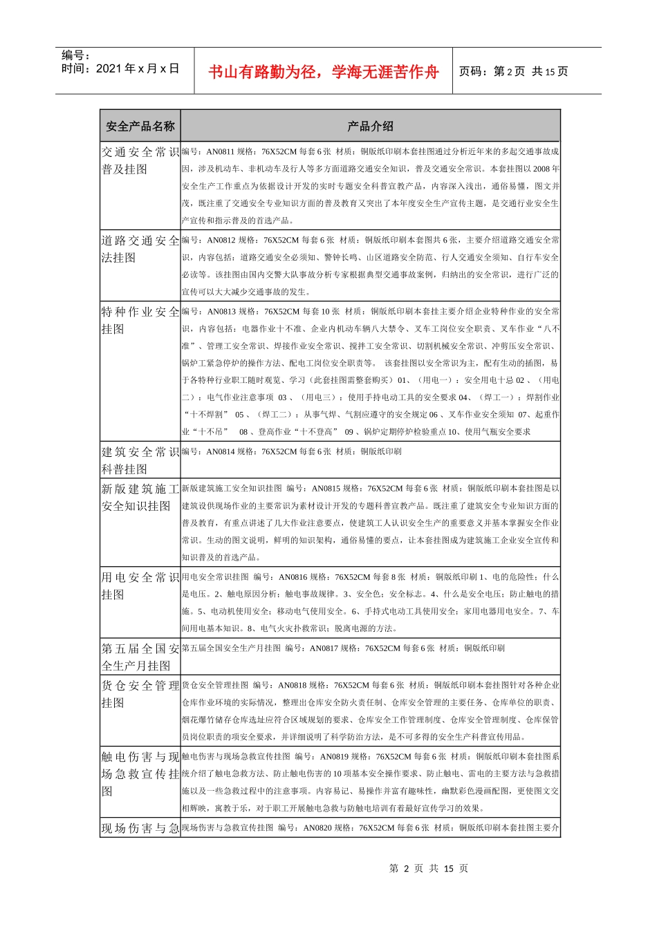 安全产品名称_第2页