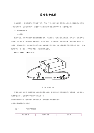 常用电子器件