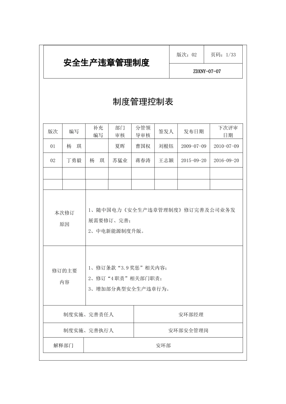 安全生产违章管理制度_第1页