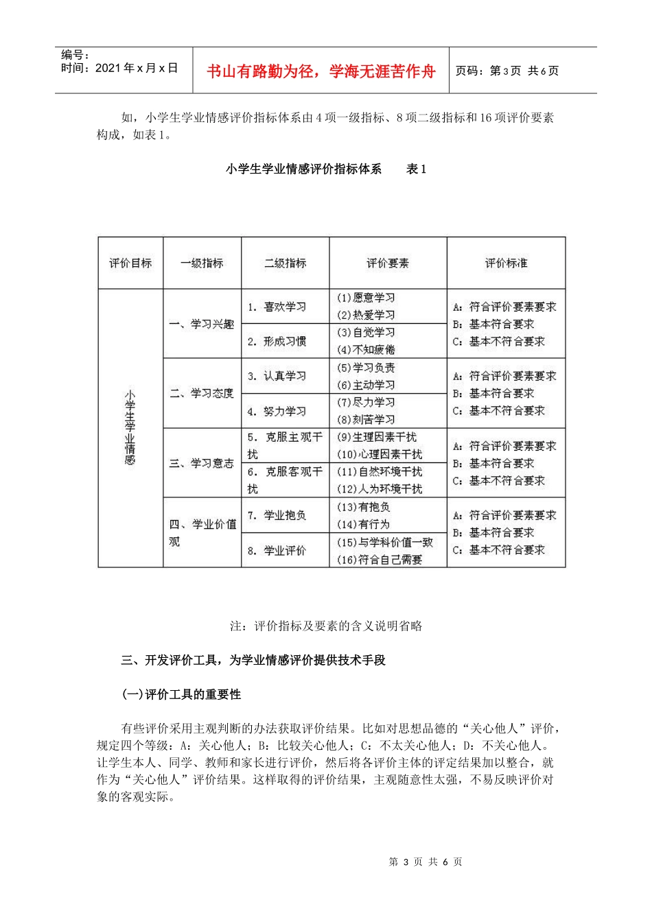 如何评价情感、态度和价值观_第3页