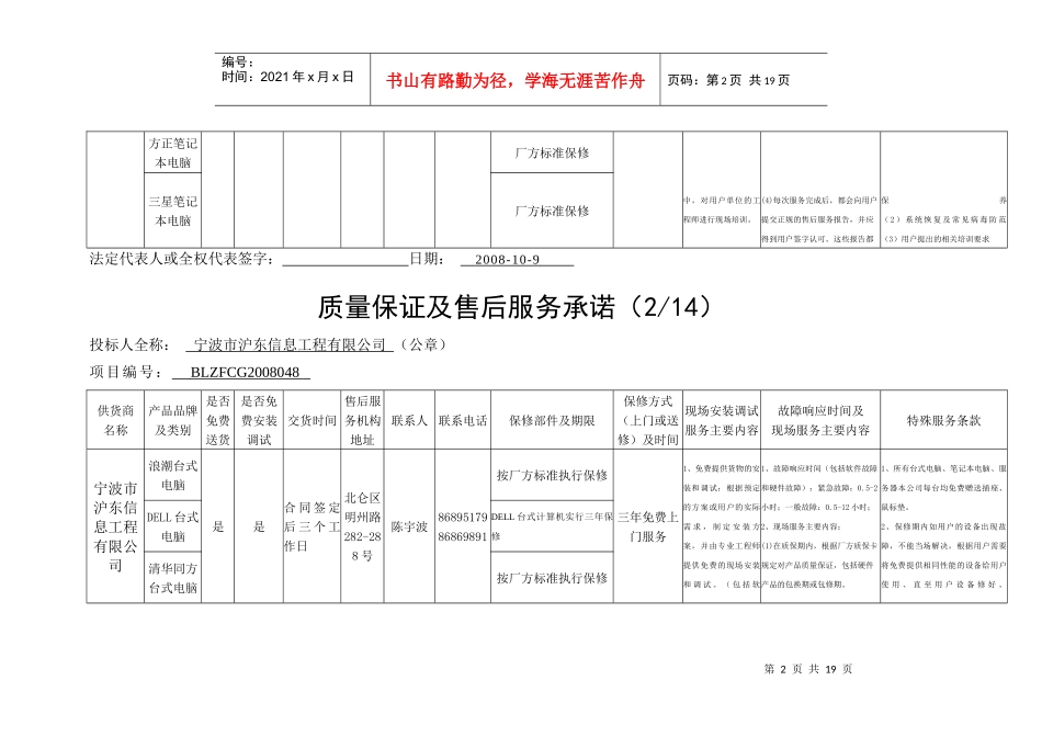 宁波市沪东信息工程有限公司_第2页