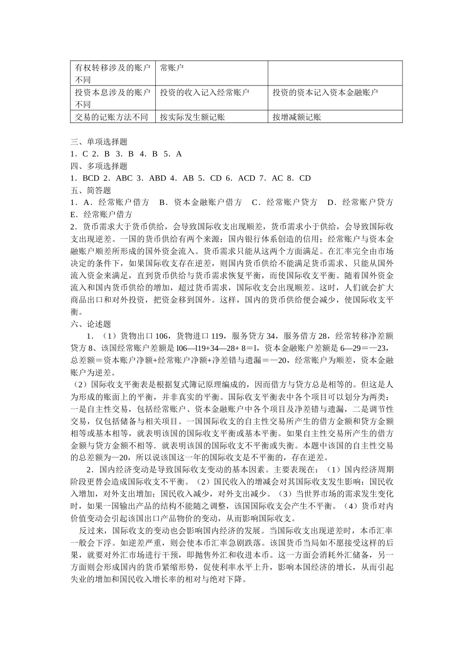 国际金融练习_第3页