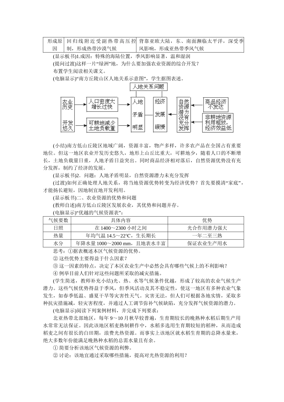 山区农业资源开发的地理背景_第3页