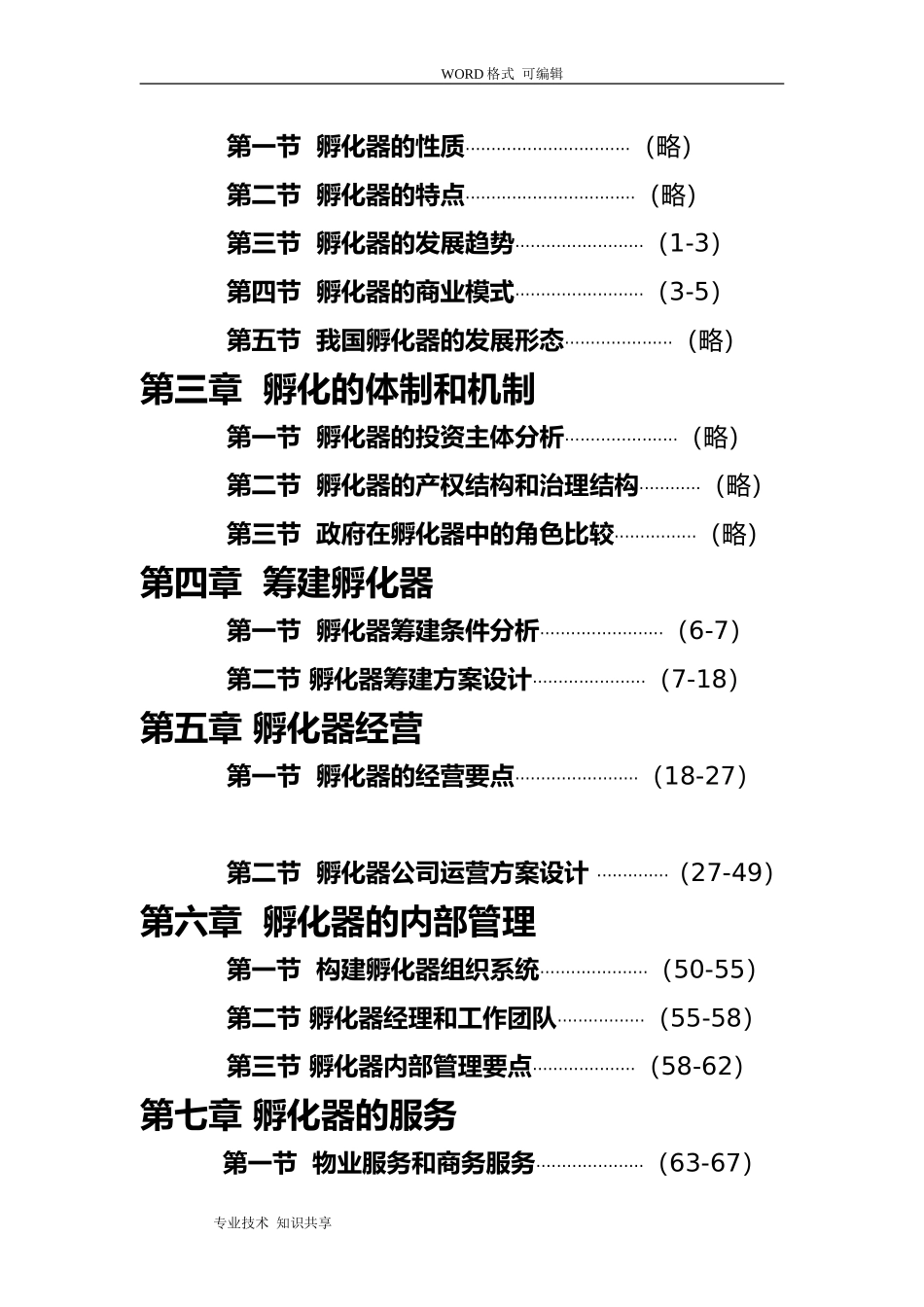 孵化器经营和建设(DOC111页)_第2页