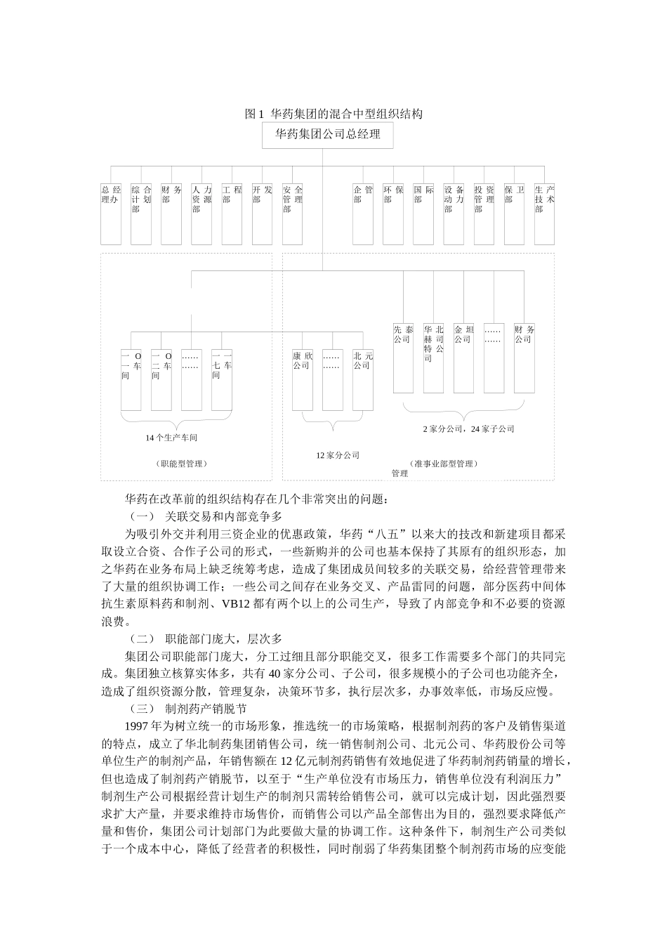华北制药集团有限公司事业部的构建和探索_第2页