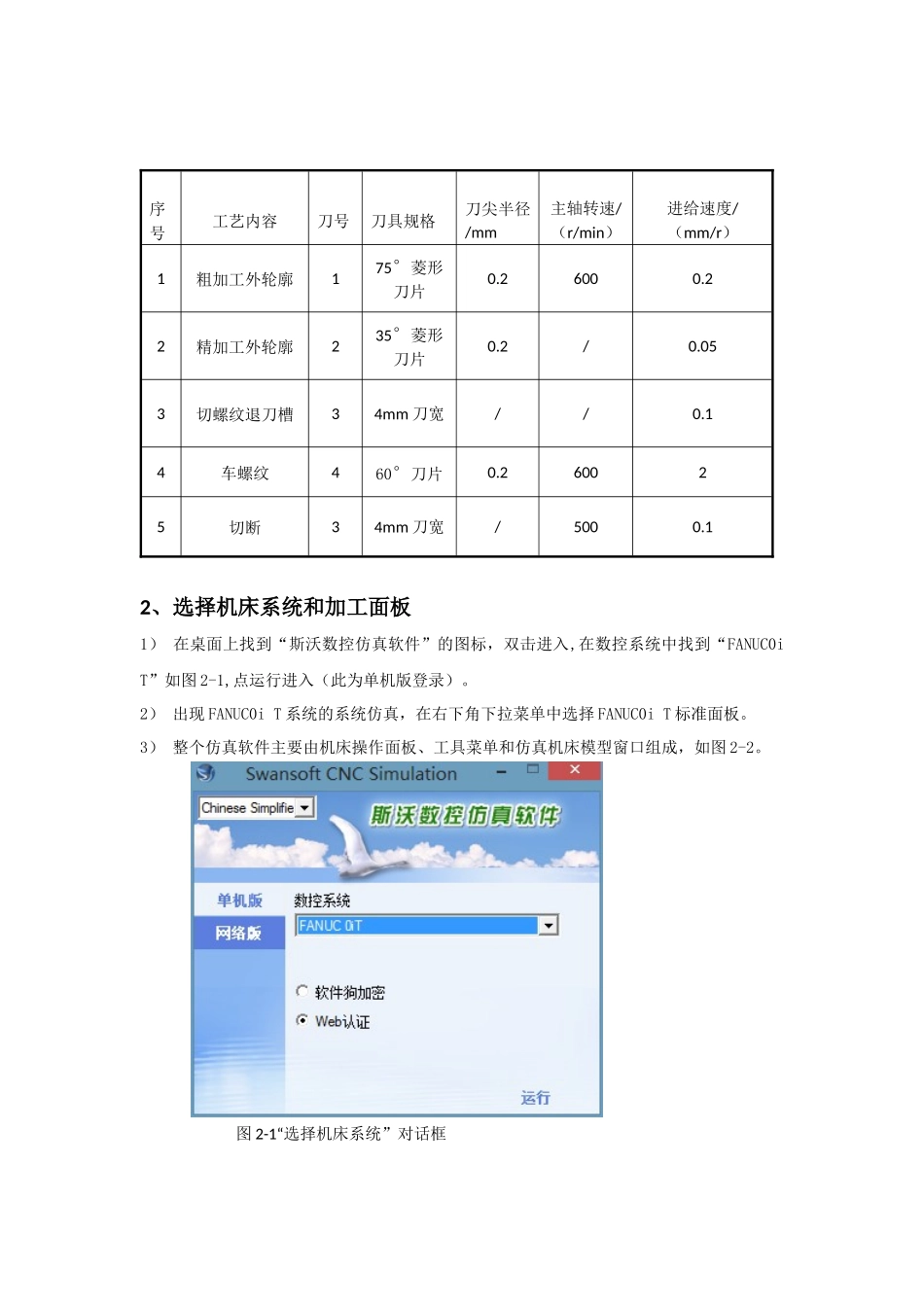 数控车床仿真加工项目_第2页