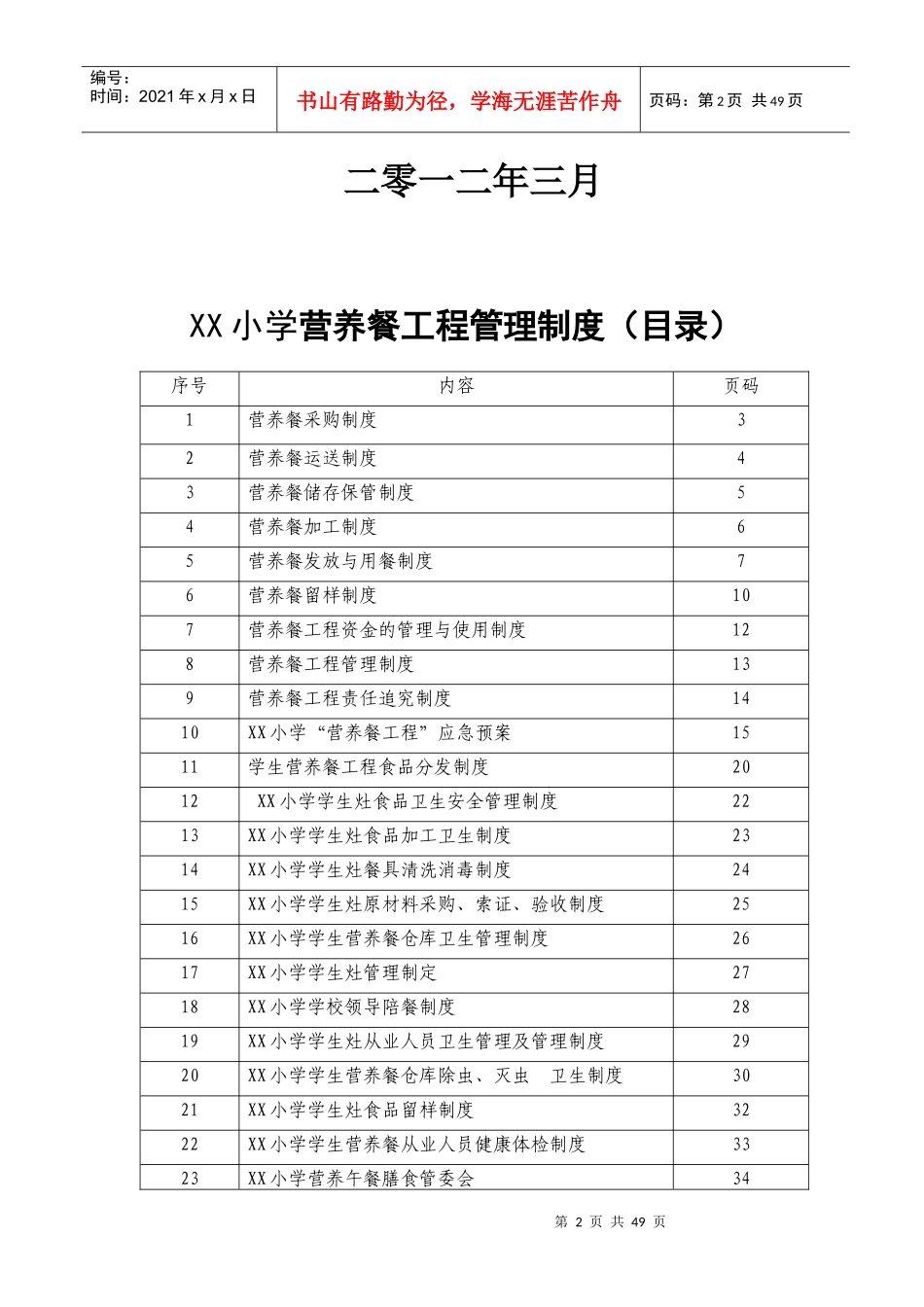 学生营养餐各种制度汇编_第2页