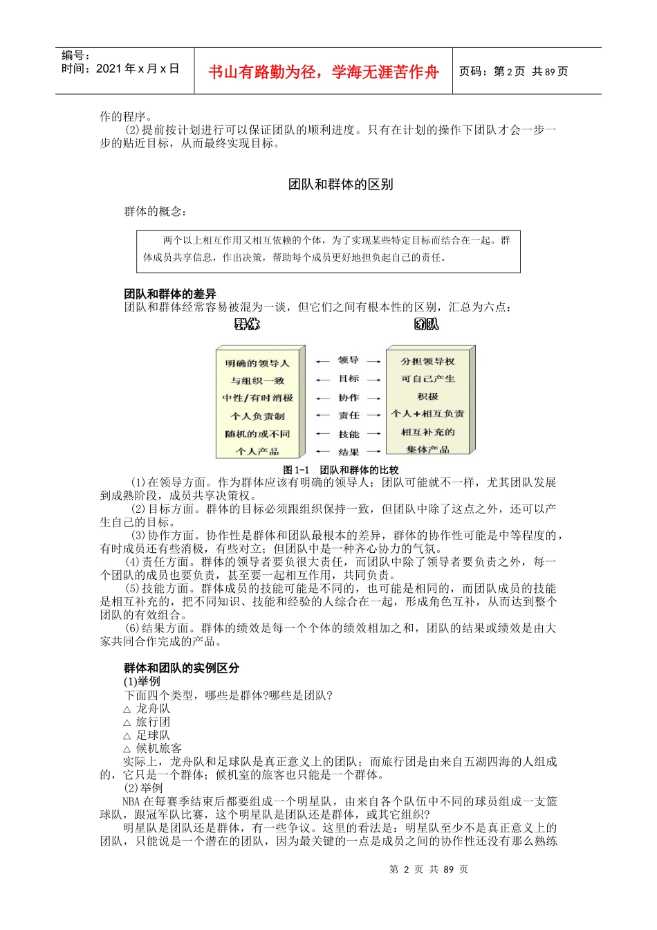 如何打造高绩效团队(DOC 95页)_第2页