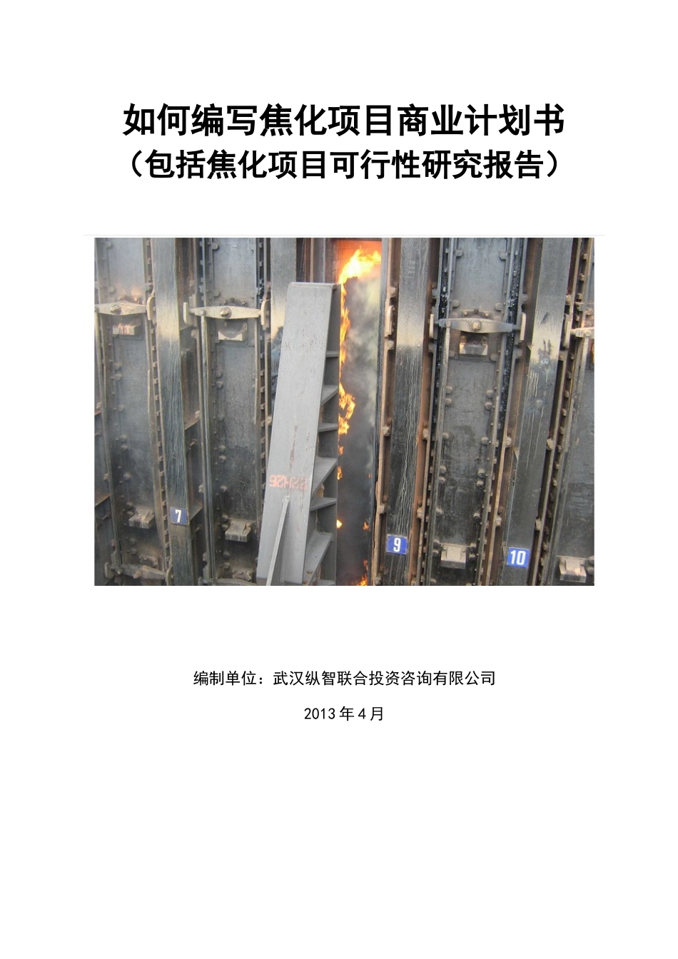 如何编写焦化项目商业计划书_第1页