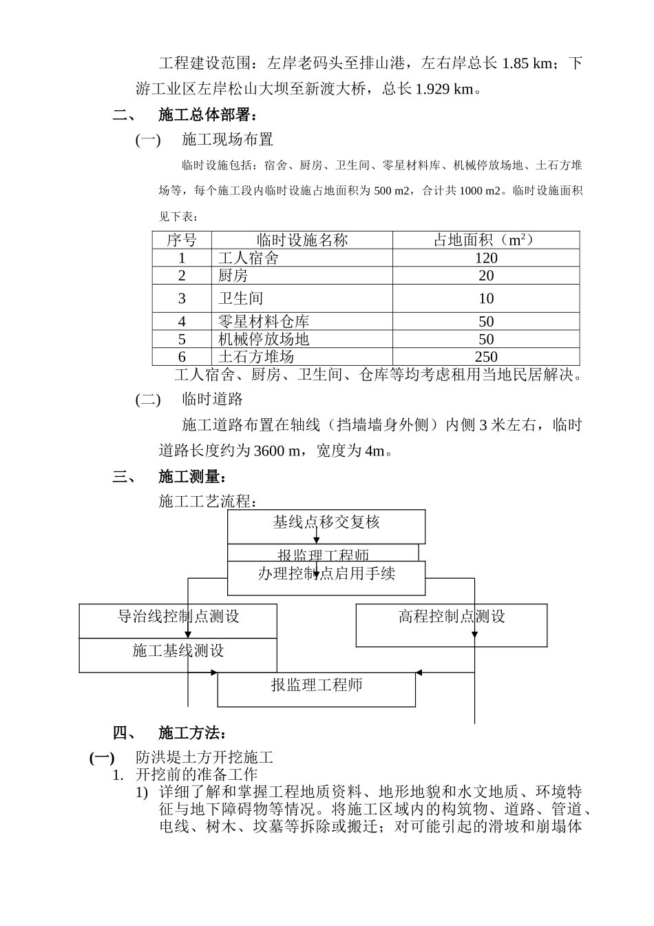 安仁河堤施工组织设计(34页)_第3页