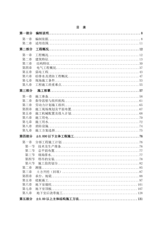 方正科技办公楼工程施工组织设计