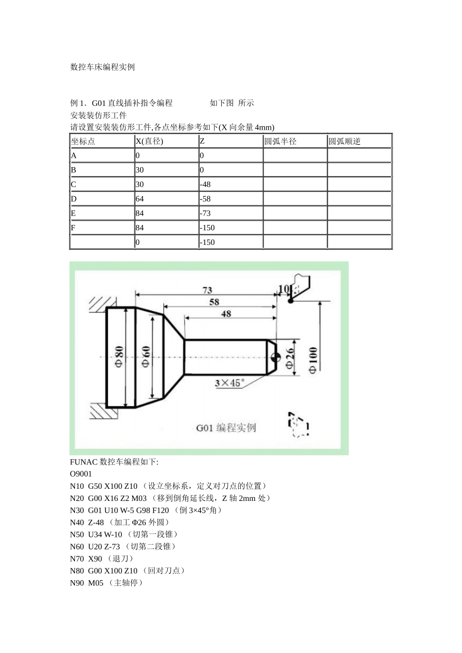 数控车编程实例_第1页
