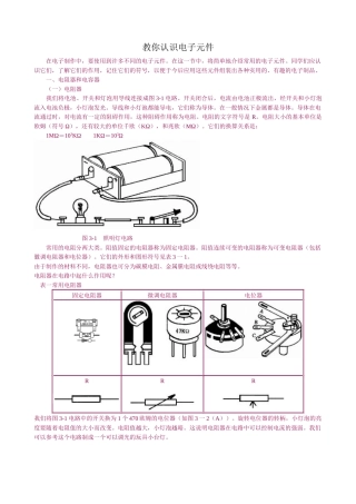 教你认识电子元件-教你认识电子元件