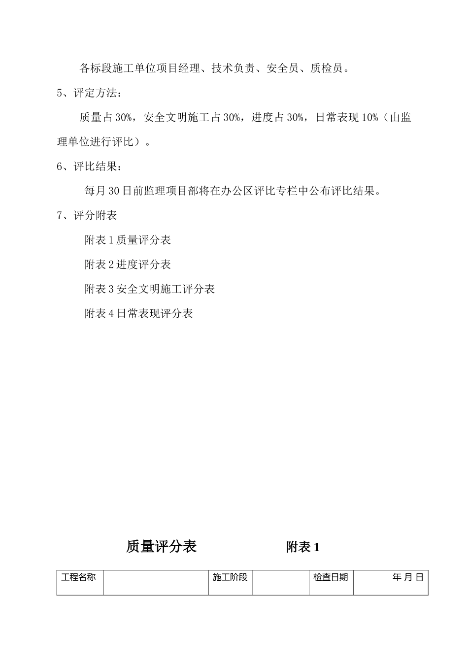 工程检查评分标准概述_第2页