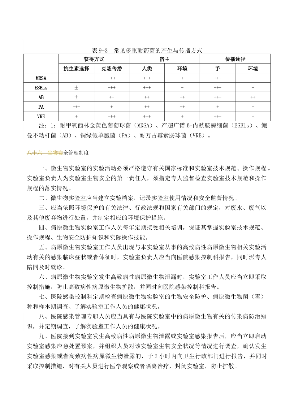 多重耐药菌医院感染培训制度_第3页