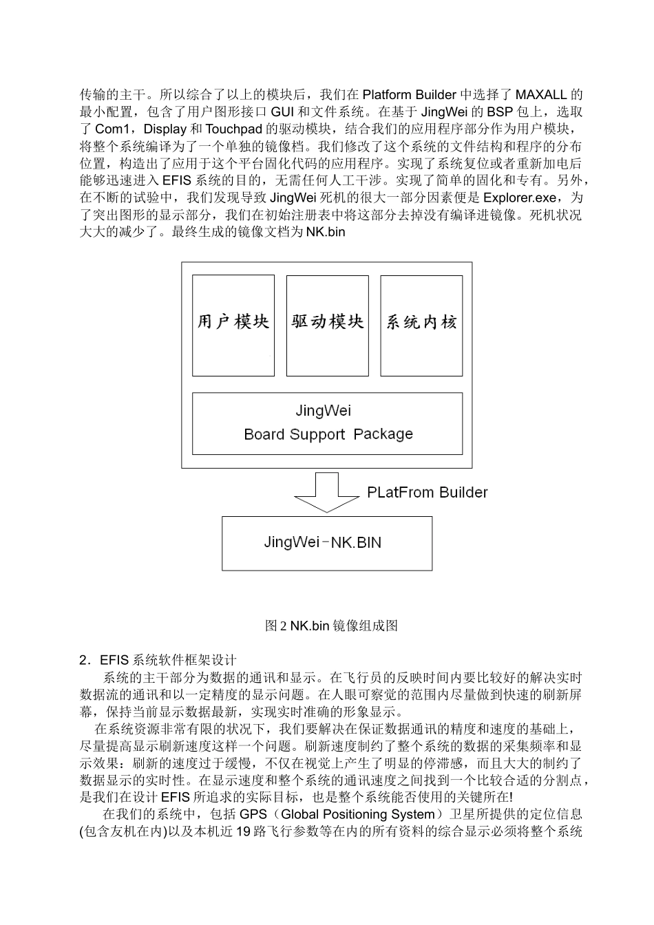 嵌入式电子飞行仪表系统的软件结构与实现_第3页