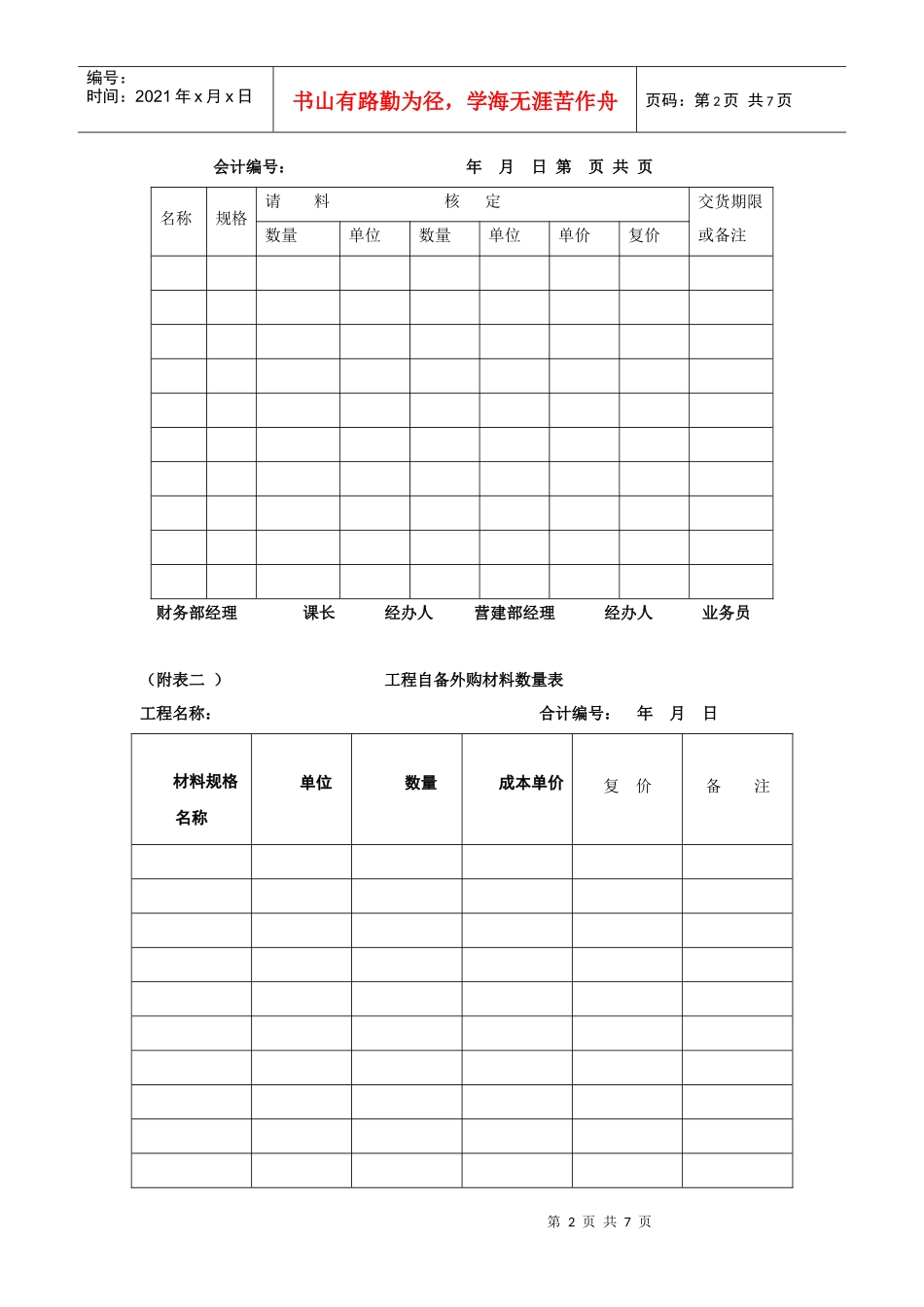 如何编报工程假决算书_第2页