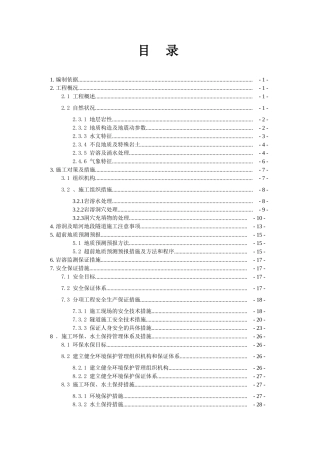 大用隧道岩溶地质专项施工方案(58页)
