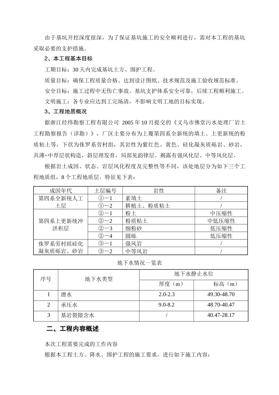 提升基础深基坑工程施工组织设计_第3页