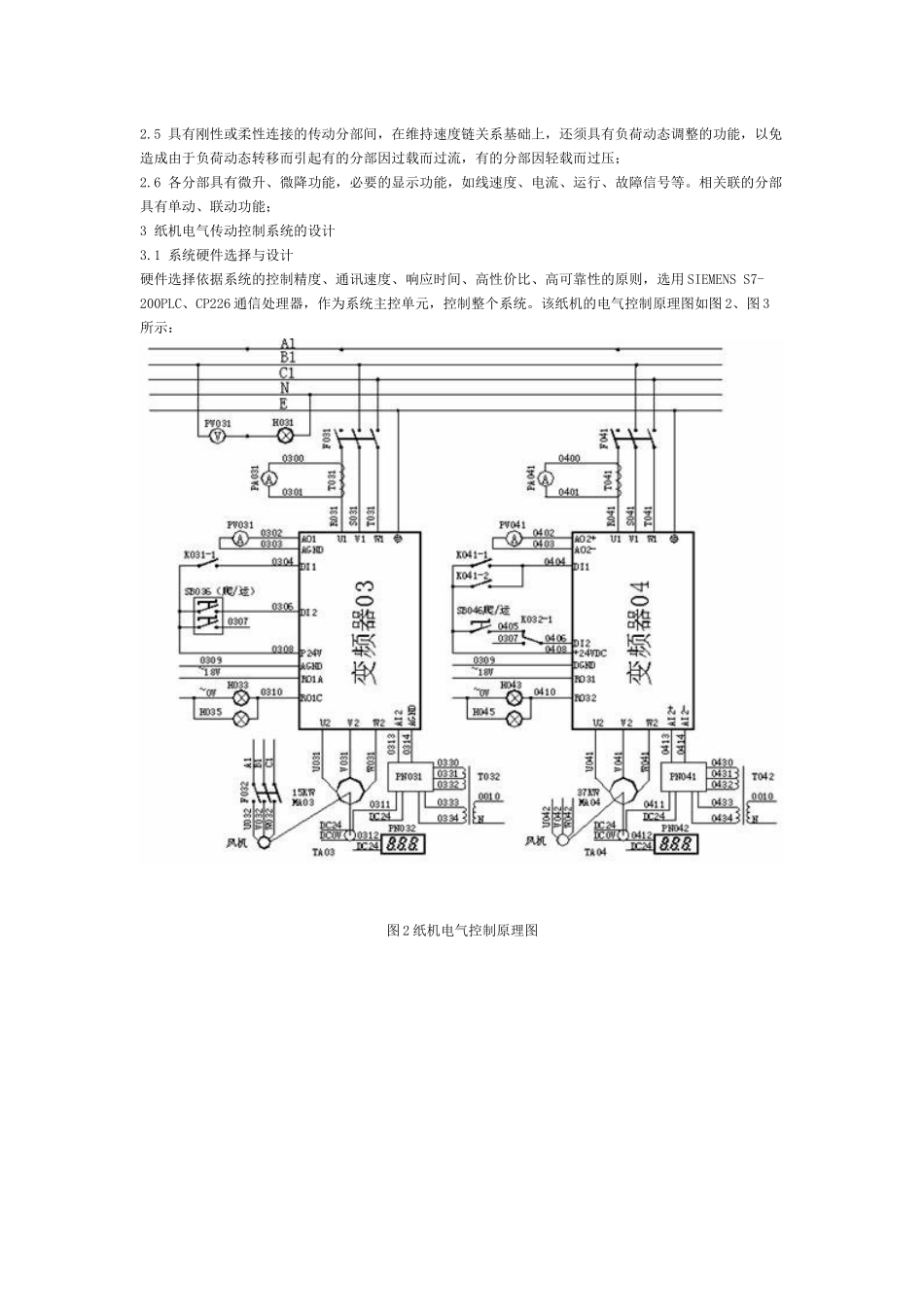 变频器系统在造纸机传动系统中的应用_第2页