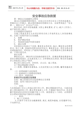 安全事故应急预案.doc(DOC7页)