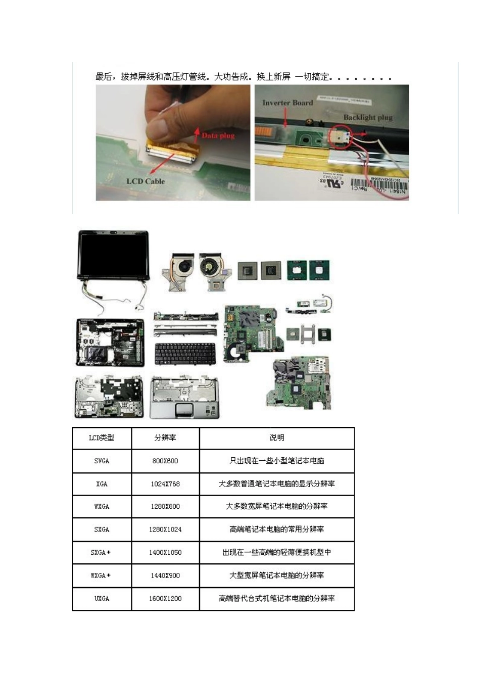 如何更换笔记本的显示屏_第3页