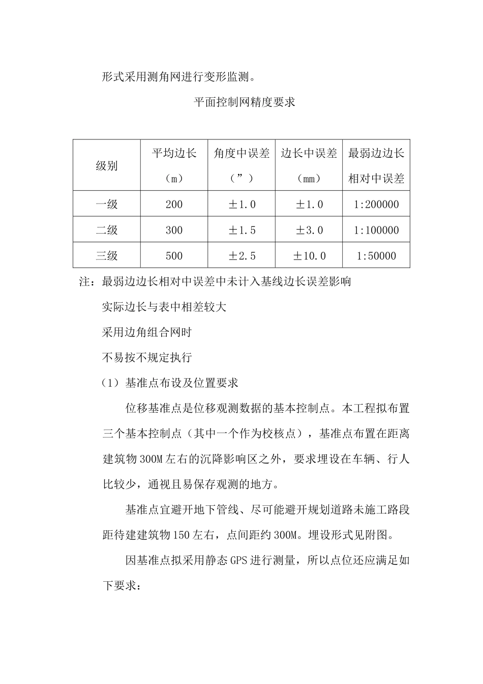 大同煤矿集团有限公司综合图书培训中心工程变形观测方案_第3页