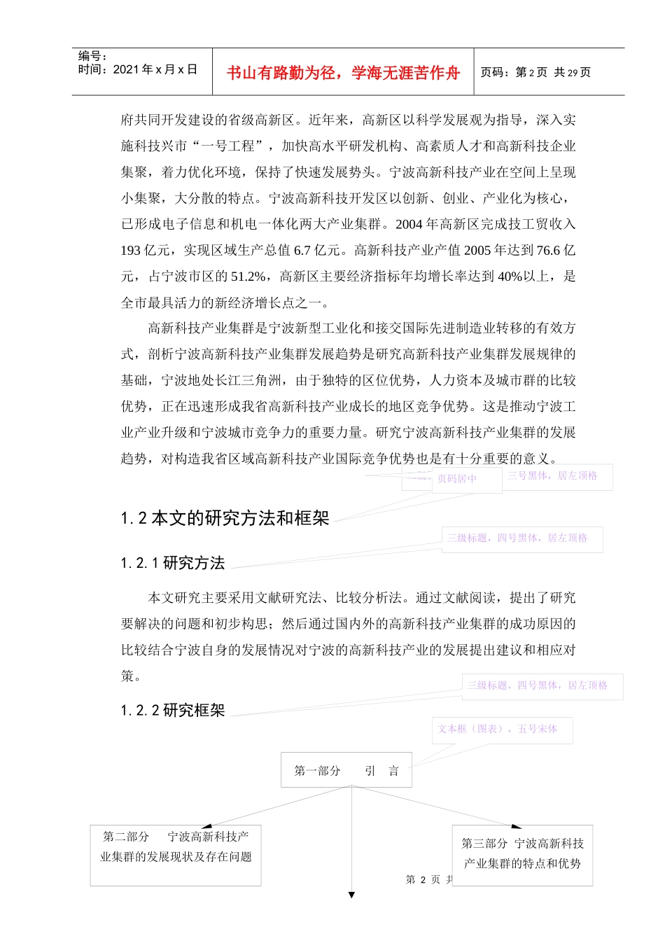 宁波高新科技产业集群的现状分析与发展对策_第2页