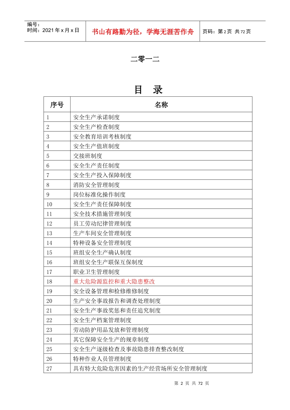安全生产管理制度电子版_第2页