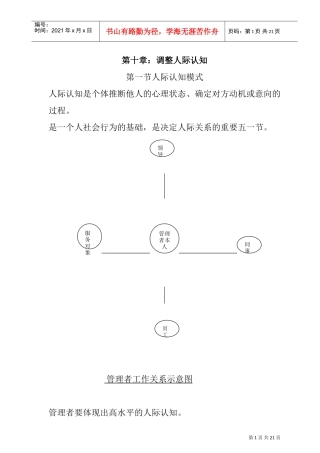 如何调整人际认知