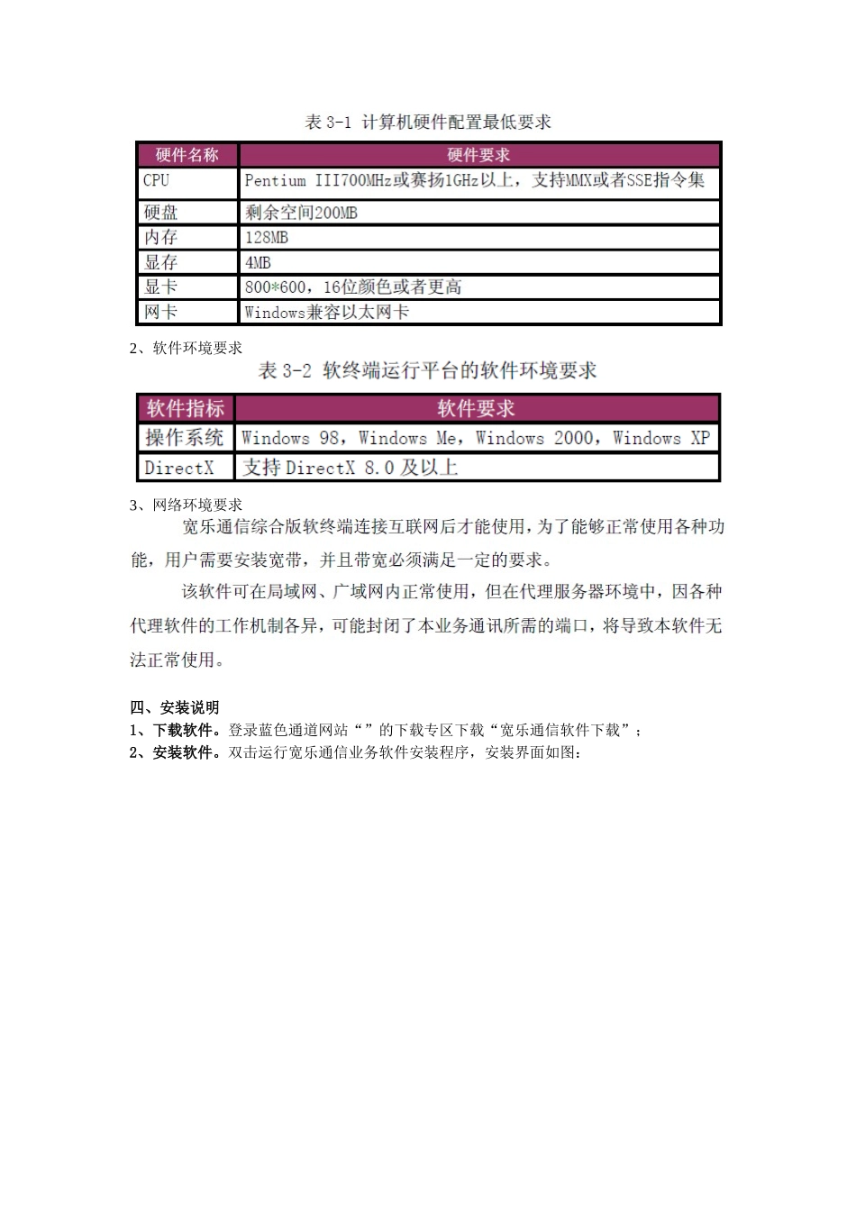宽乐通信终端短信版用户操作手册_第3页
