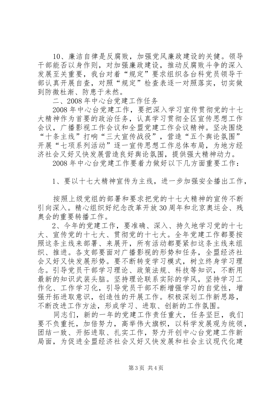 贯彻团的十七大精神代表发言_第3页