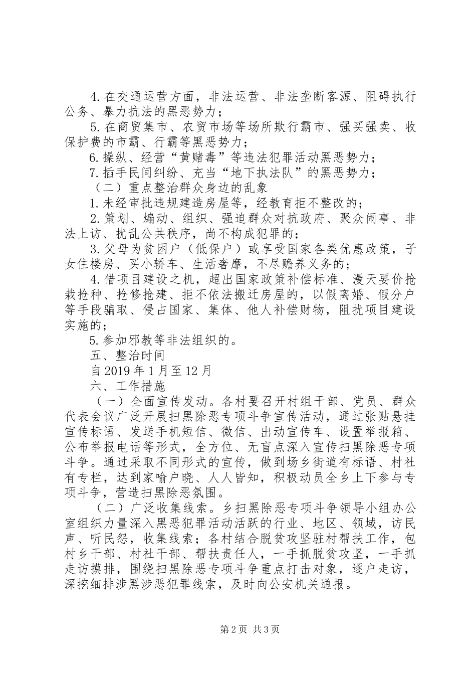 行业领域乱点乱象排查整治方案_第2页