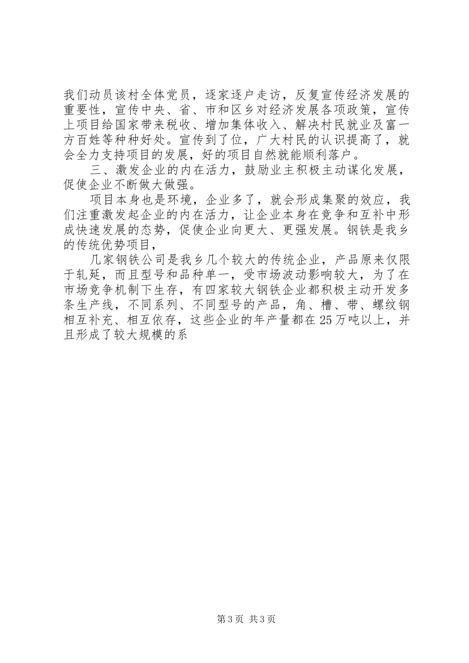 在全区经济工作会议上的发言稿_第3页