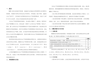 安全生产风险管理体系审核评分表