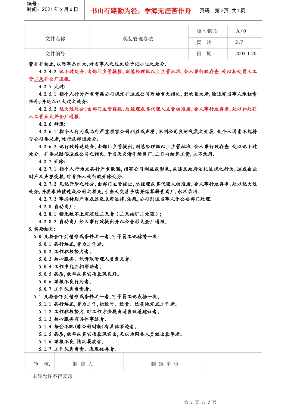 奖惩管理办法0120_第2页