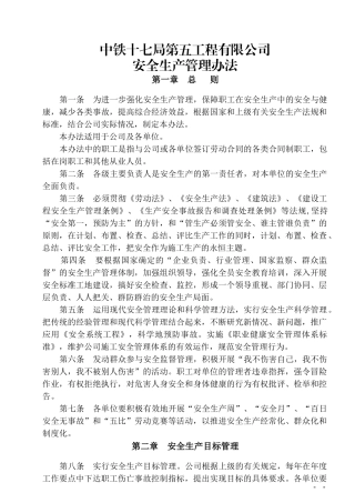 安全管理办法4390556756