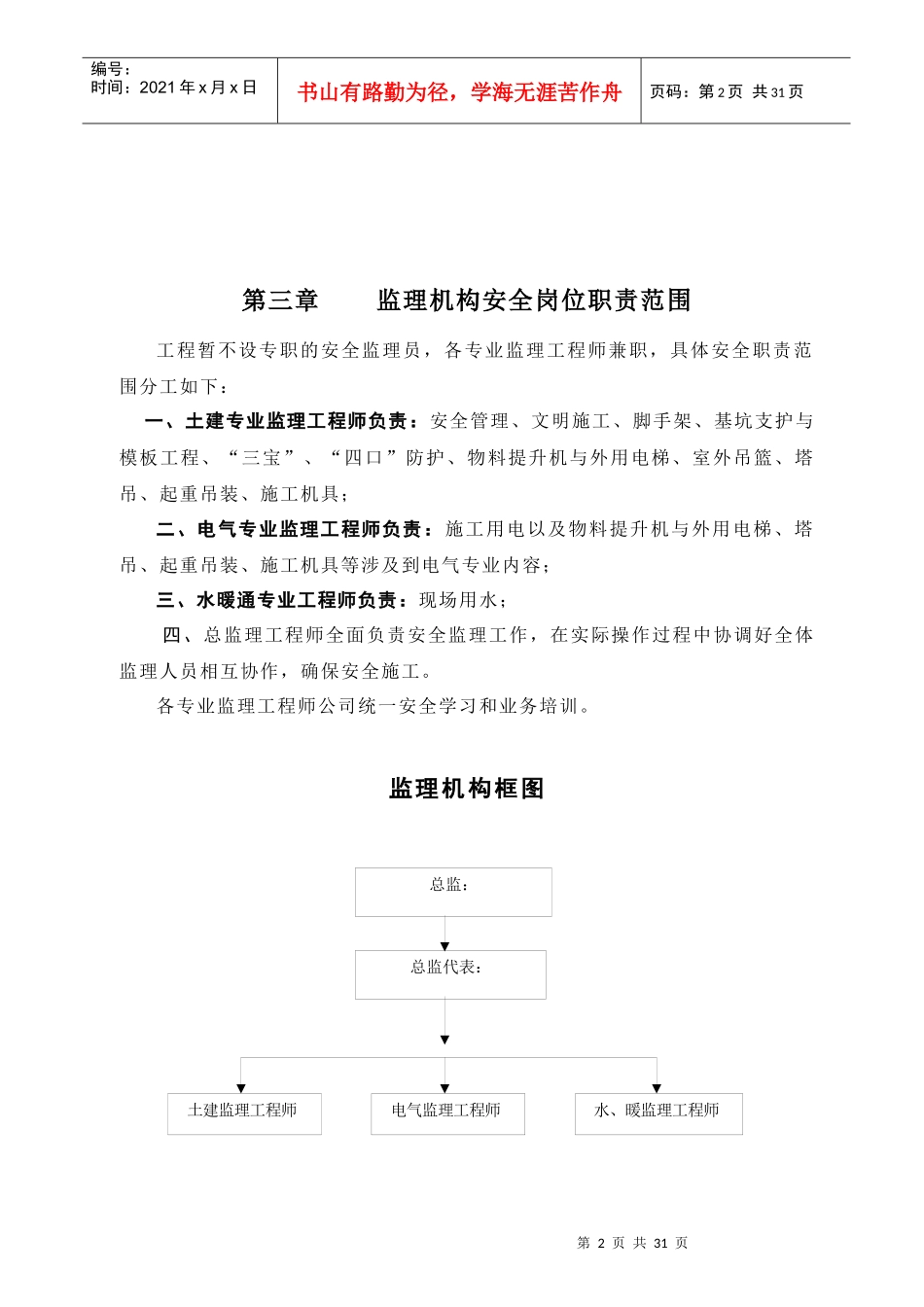 安-全-监-理-实-施-细-则(工程范本)_第2页