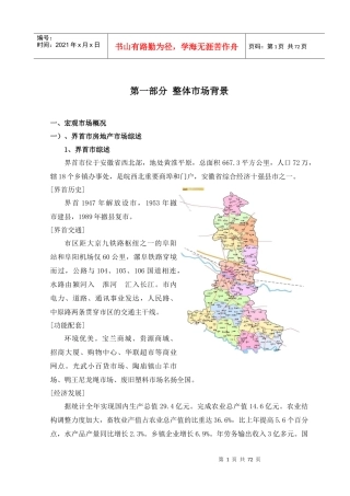 安徽界首育龙雅苑项目整合策划方案(打印版）-69DOC