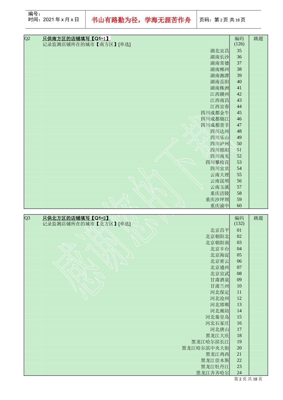 安利第二期问卷72184April(DOC18页)_第2页