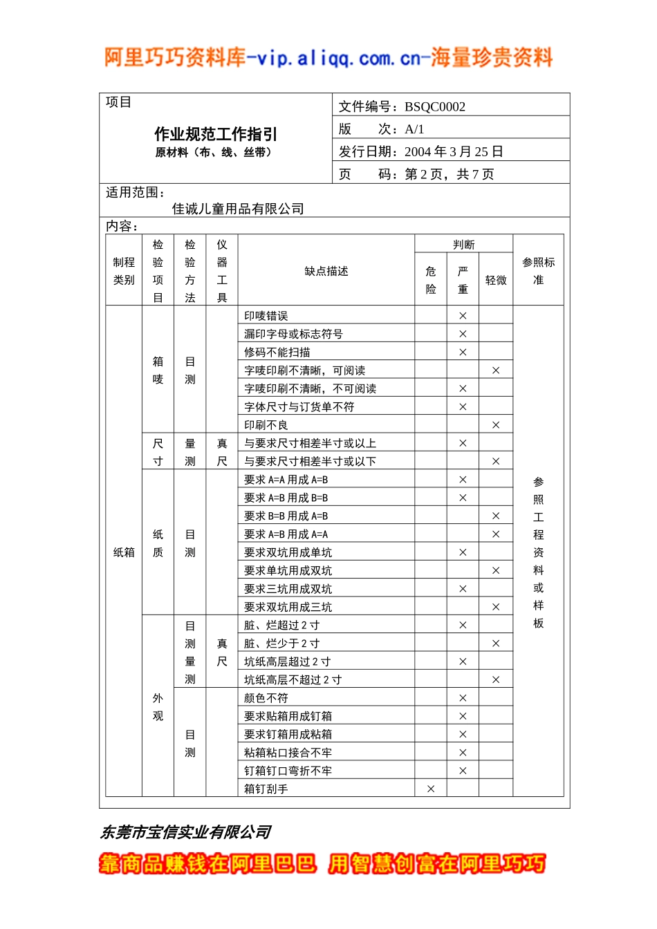 宝信实业有限公司工作指引_第3页