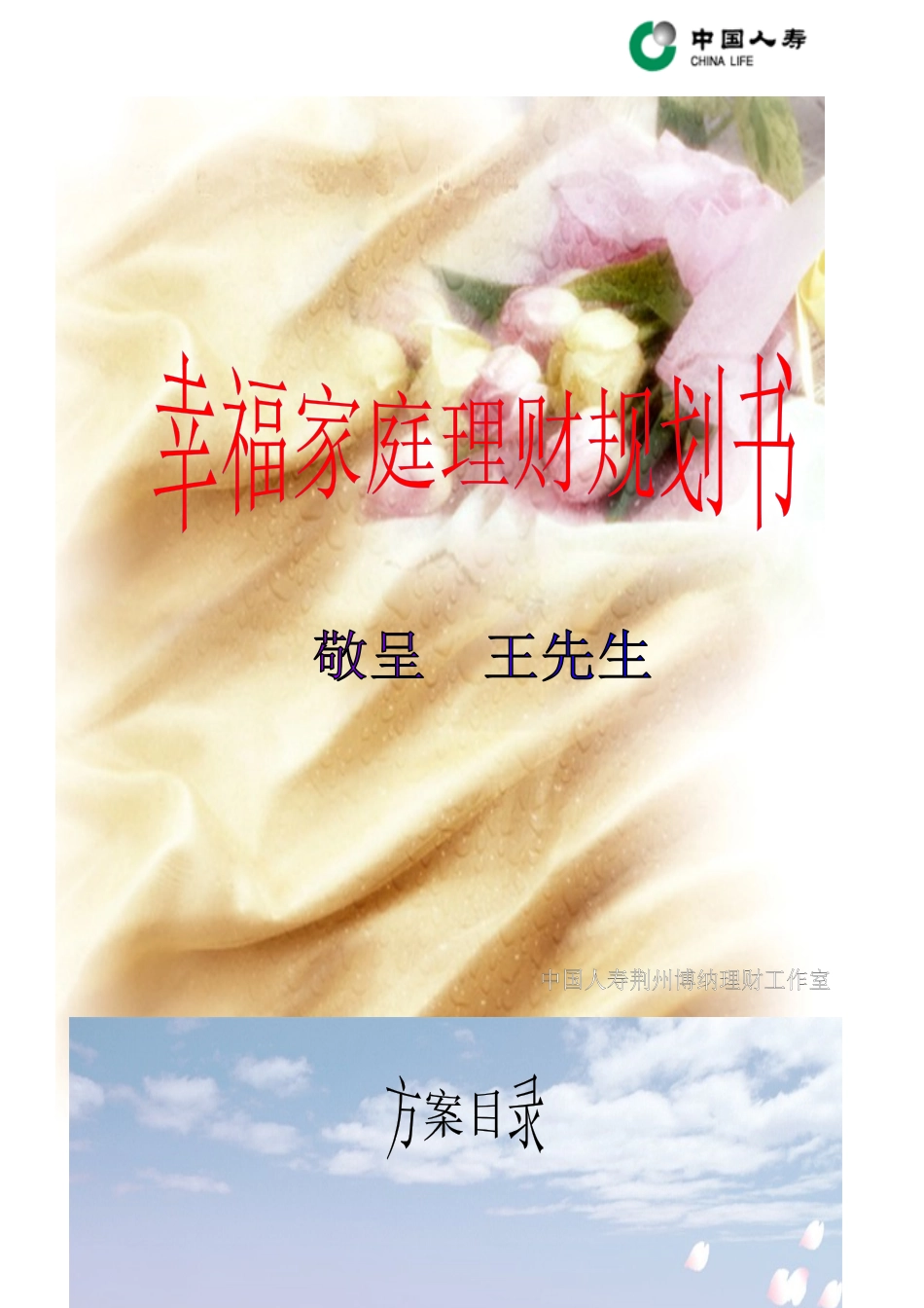 家庭基本情况和目标_第1页