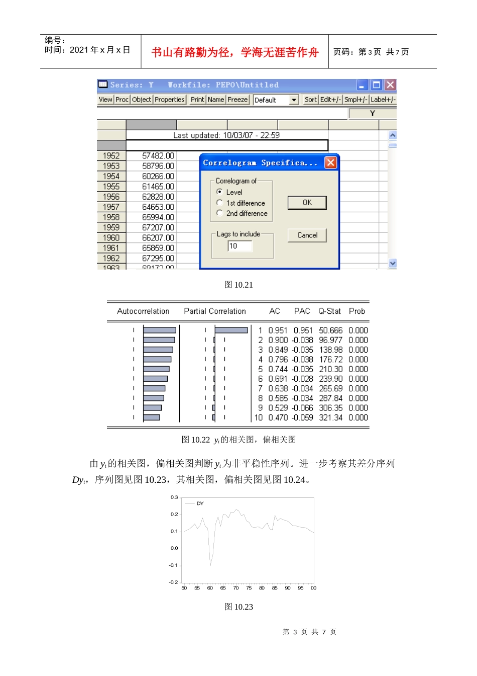 实验十时间序列模型_第3页