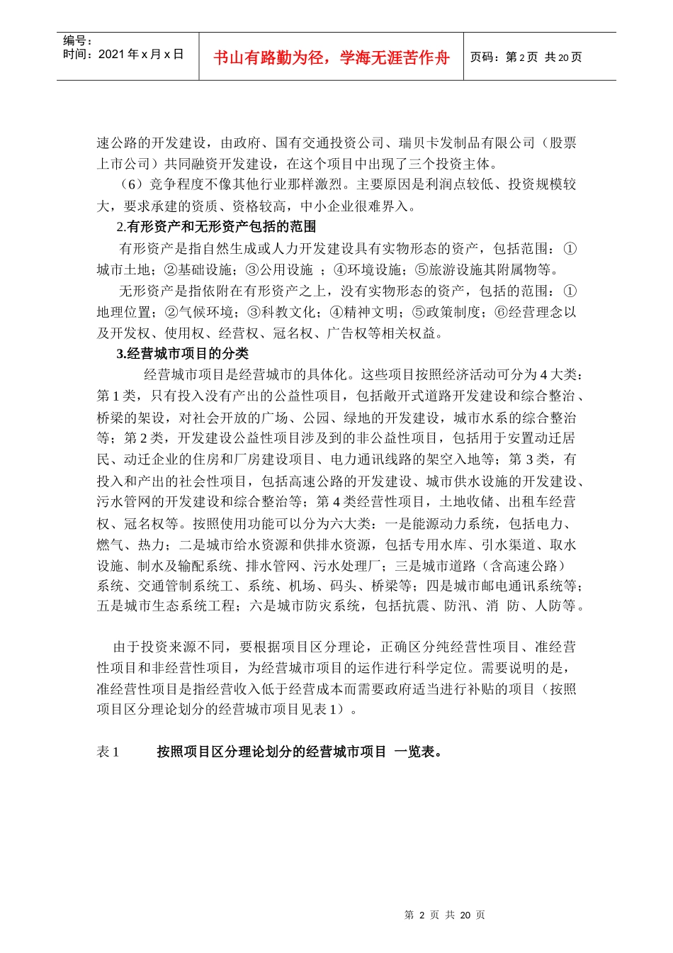 对建立经营城市项目运作机制的探讨_第2页