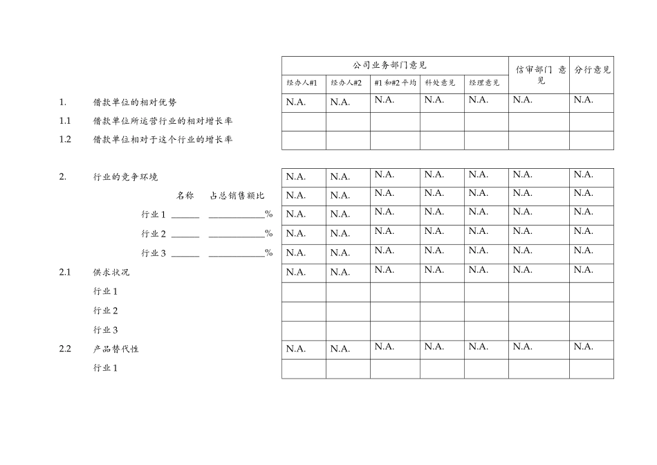 客户风险评估表_第2页