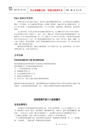 宝洁-品客食品策划提案