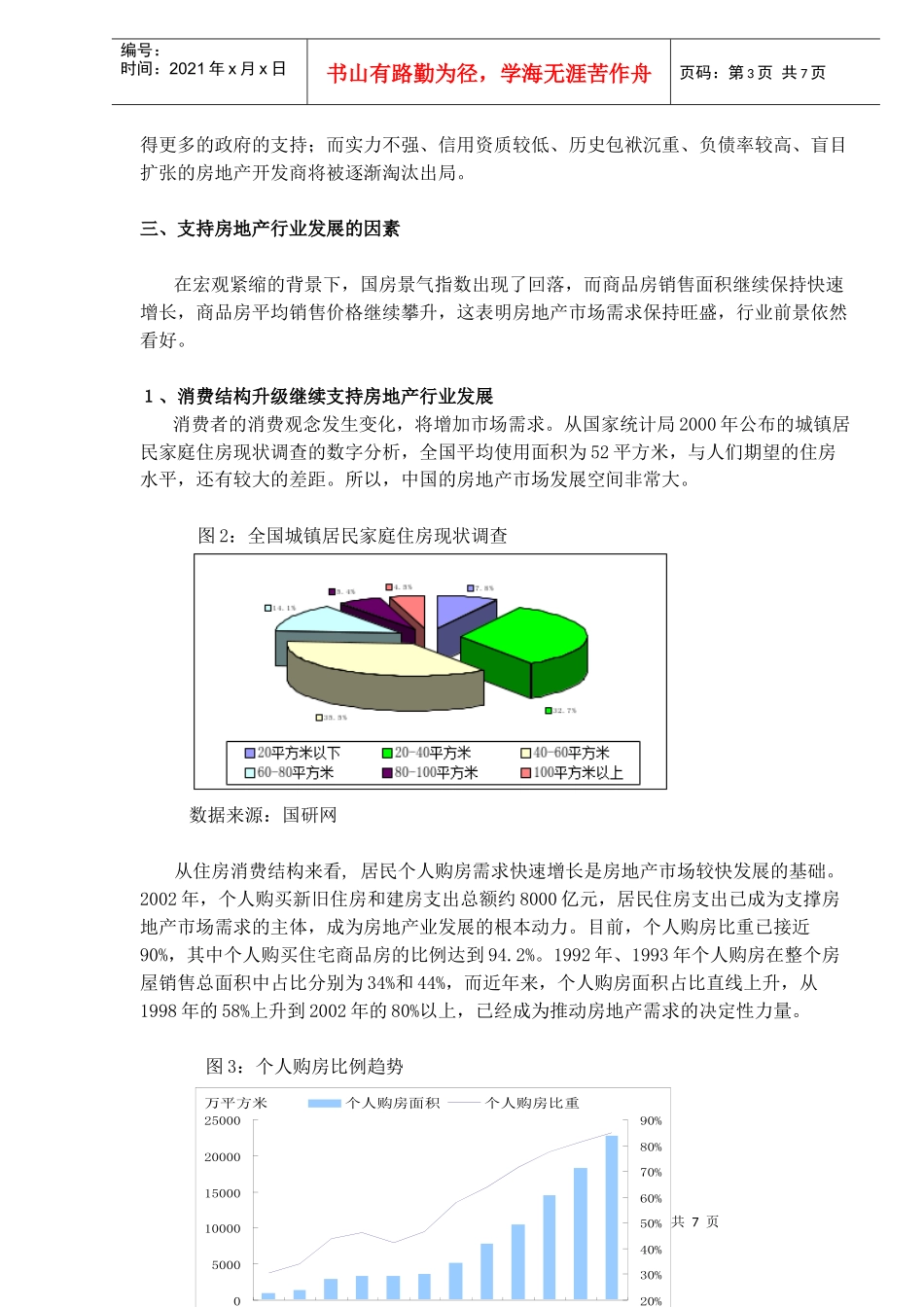 宏观调控背景下的房地产行业发展趋势和投资策略DOC7_第3页